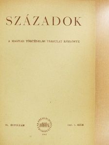 A. I. Puskás - Századok 1961/1-6. [antikvár]