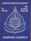 Dr. Csányi Klára - Rendőrségi zsebkönyv 1993. [antikvár]