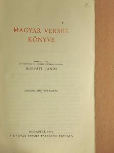 Ábrányi Emil - Magyar versek könyve [antikvár]