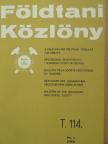Brezsnyánszky K. - Földtani Közlöny 1984/1. [antikvár]