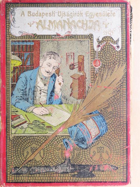 Ábrányi Emil - A Budapesti Ujságirók Egyesülete Almanachja 1905. (rossz állapotú) [antikvár]