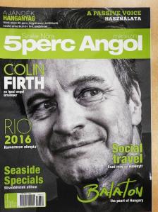 Szalai Nóra - 5 perc Angol magazin 2016. július [antikvár]