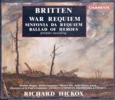 BRITTEN - WAR REQUIEM OP.66, SINF. DA REQUIEM OP.20 2CD