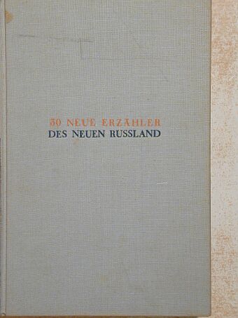 Jurij Tinyanov - Dreissig neue Erzähler des neuen Russland [antikvár]