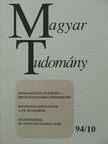 Bech Mihály - Magyar Tudomány 1994. október [antikvár]