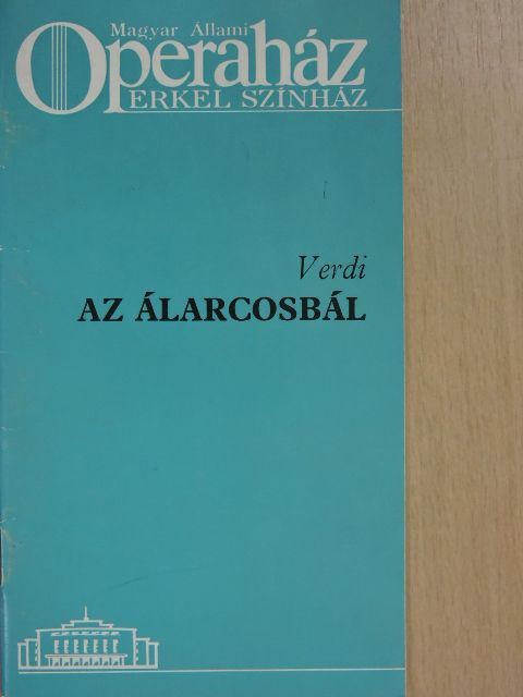 Dr. Till Géza - Verdi: Az álarcosbál [antikvár]