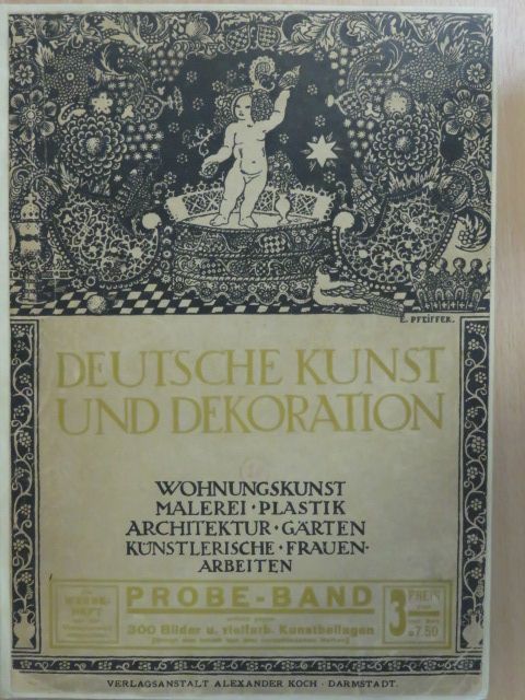 Deutsche Kunst und Dekoration [antikvár]