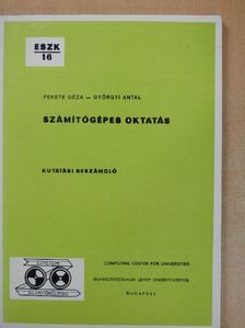 Fekete Géza - Számítógépes oktatás [antikvár]