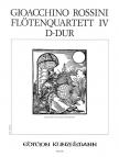 ROSSINI - FLÖTENQUARTETT IV D-DUR (FÖRSTER)
