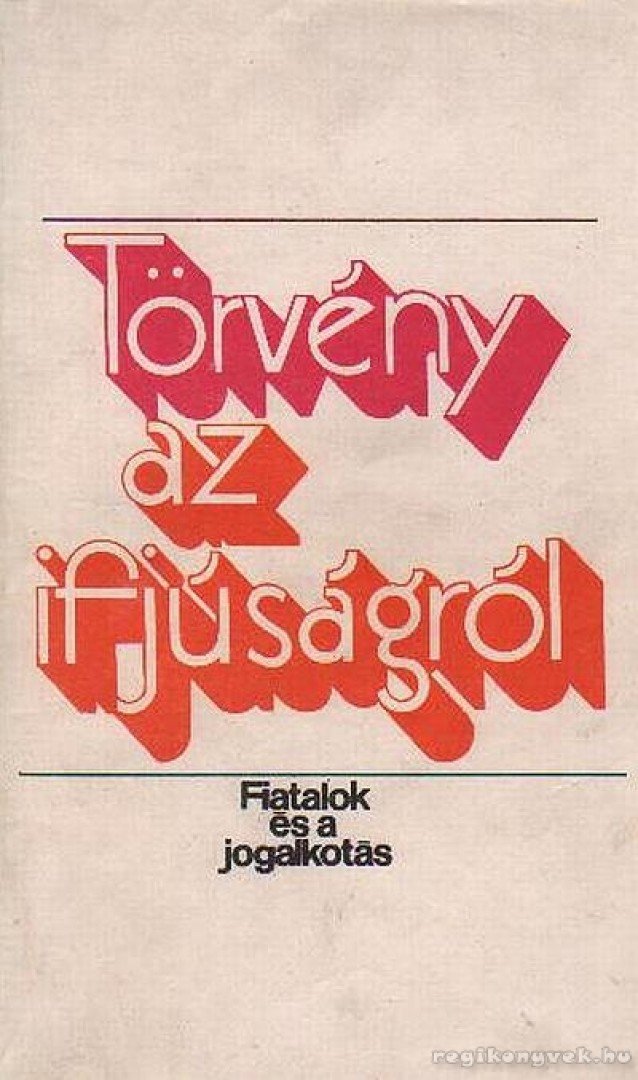 Gombár József - Törvény az ifjúságról [antikvár]