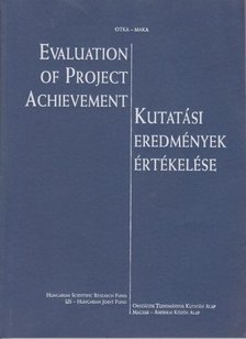 Gilyén Zsuzsanna - Kutatási eredmények értékelése [antikvár]