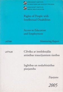 Rights of People with Intellectual Disabilities - Latvia [antikvár]