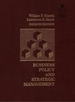 William F. Glueck, Lawrence R. Jauch - Business policy and strategic management [antikvár]