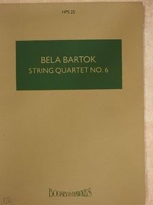 Bartók Béla - String Quartet No. 6 [antikvár]