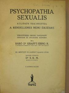 Dr. R. Krafft-Ebing - Psychopathia sexualis [antikvár]