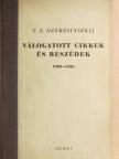 F. E. Dzerzsinszkij - Válogatott cikkek és beszédek [antikvár]