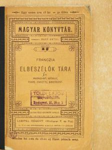 Alfred Bonsergent - Franczia elbeszélők tára [antikvár]