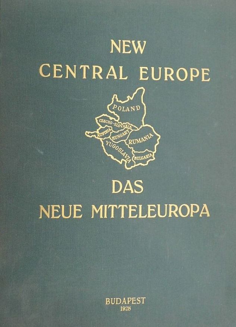 Halász Albert - New Central Europe in Economical Maps [antikvár]