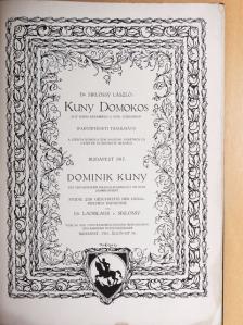 Dr. Siklóssy László - Kuny Domokos  [antikvár]