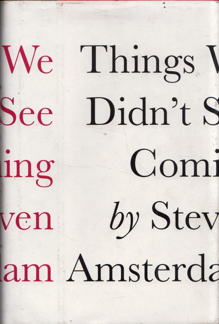 Steven Amsterdam - Things We Didn't See Coming [antikvár]