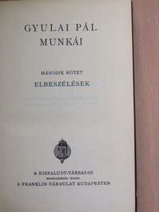 Gyulai Pál - Gyulai Pál munkái II. [antikvár]