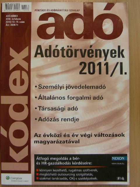Adókódex 2010/13-14. [antikvár]