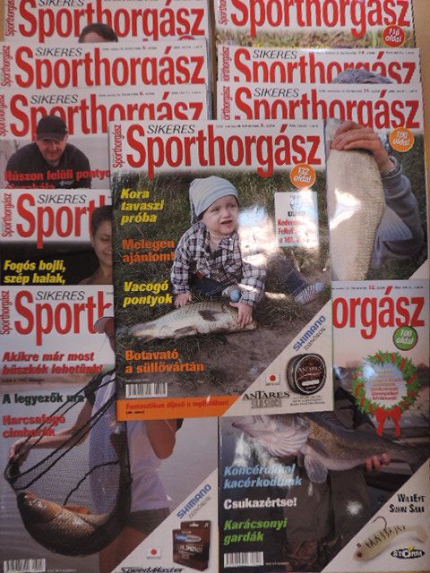 Sikeres Sporthorgász 2008. (nem teljes évfolyam) [antikvár]
