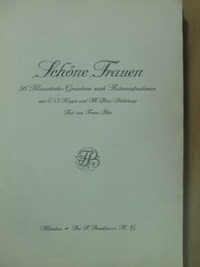 Franz Blei - Schöne Frauen [antikvár]