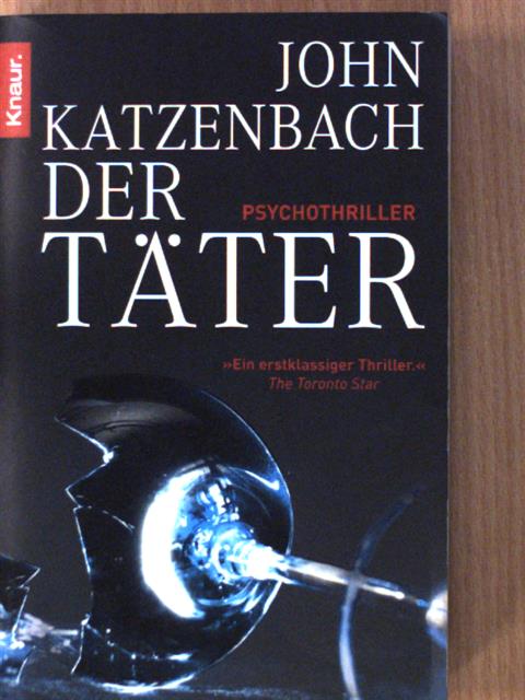 John Katzenbach - Der Täter [antikvár]