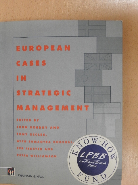 Thomas Cummings - European Cases in Strategic Management [antikvár]