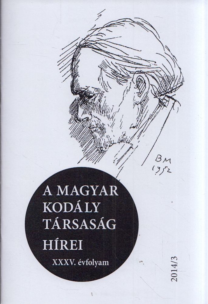 Márkusné Natter-Nád Klára - A Magyar Kodály Társaság hírei 2014/3 [antikvár]
