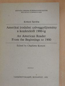 Edward Taylor - Amerikai irodalmi szöveggyűjtemény a kezdetektől 1900-ig [antikvár]