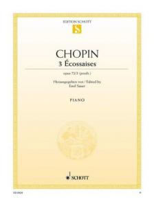 TROIS ECOSSAISEN OP.72 NO.3 FÜR KLAVIER (SAUER) ANTIKVÁR