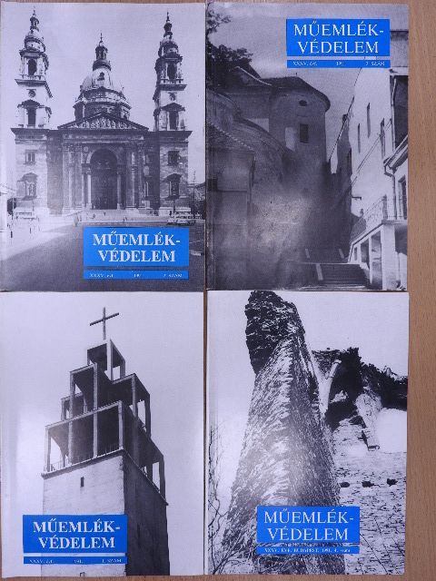 A. Czétényi Piroska - Műemlékvédelem 1991/1-4.  [antikvár]