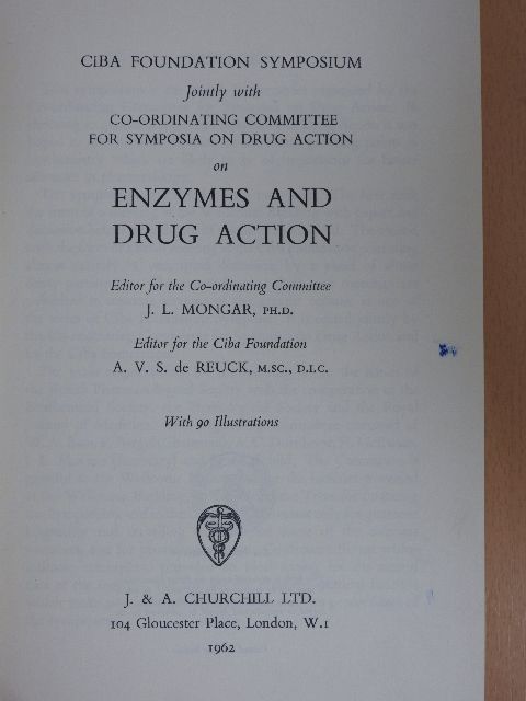 Enzymes and Drug Action [antikvár]