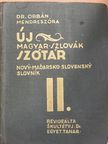 Dr. Orbán - Új magyar-szlovák szótár II. [antikvár]