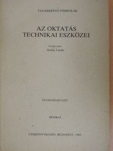 Gyenis József - Az oktatás technikai eszközei [antikvár]
