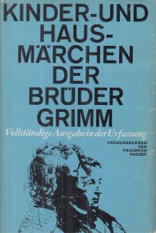 Wilhelm Grimm, Jacob Grimm, Panzer, Friedrich - Kinder- und Hausmärchen der Brüder Grimm [antikvár]