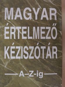 Tótfalusi István - Magyar értelmező kéziszótár [antikvár]