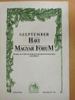 Balassa Sándor - Havi Magyar Fórum 2005. szeptember [antikvár]