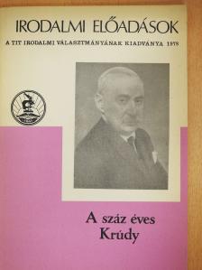 Barta András - A száz éves Krúdy [antikvár]