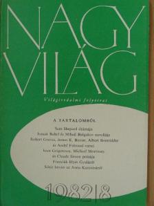 Bőgel József - Nagyvilág 1982. augusztus [antikvár]