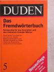 Dieter Berger - Duden 5 - Das Fremdwörterbuch [antikvár]