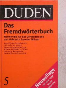 Dieter Berger - Duden 5 - Das Fremdwörterbuch [antikvár]