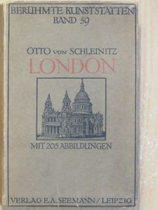 Otto von Schleinitz - London [antikvár]