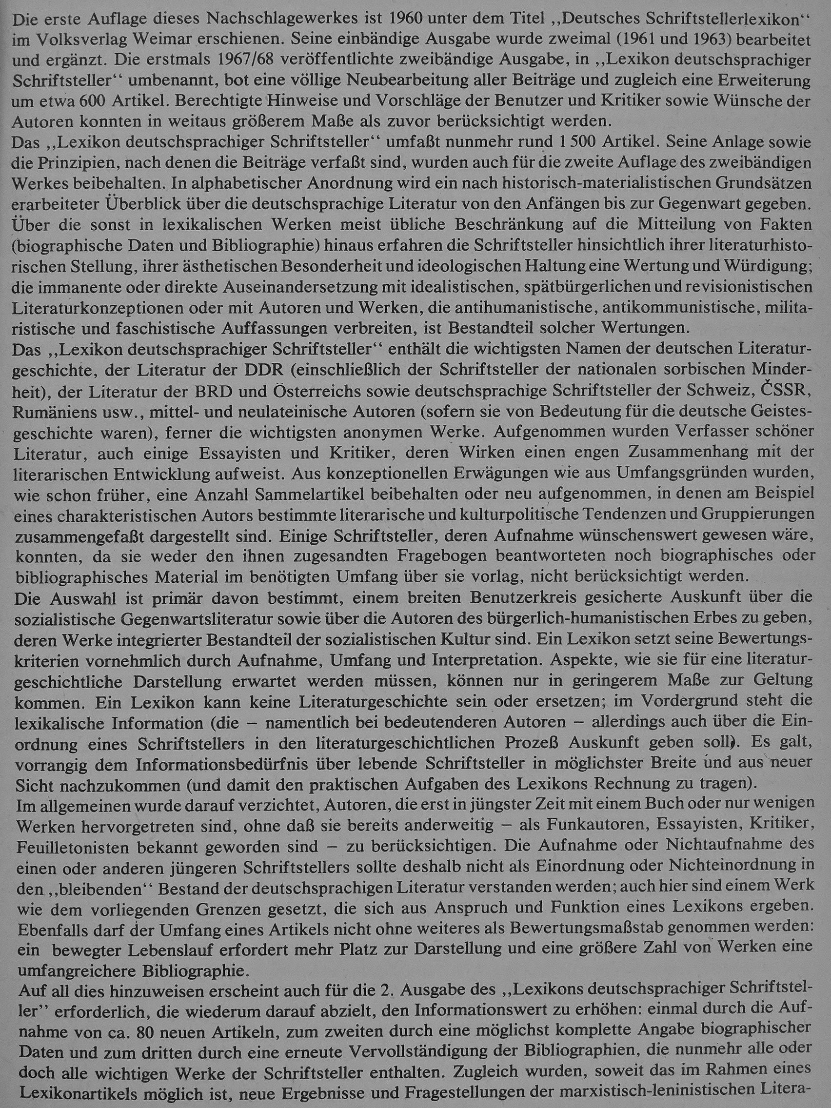 Günter Albrecht - Lexikon deutschsprachiger Schriftsteller von den Anfängen bis zur Gegenwart 1. (töredék) [antikvár]