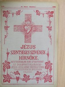 Dr. Erdey Ferenc - Jézus Szentséges Szivének Hirnöke 1925. október [antikvár]