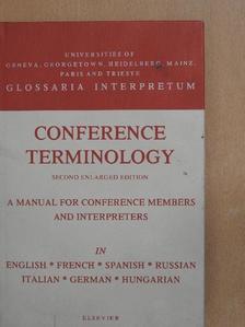 Conference Terminology [antikvár]