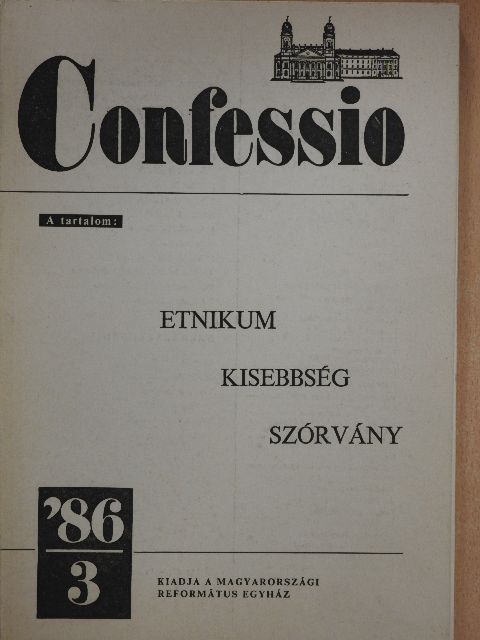 Balla D. Károly - Confessio 1986/3. [antikvár]