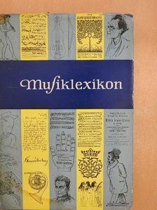 Musiklexikon in zwei bänden I. (töredék) [antikvár]